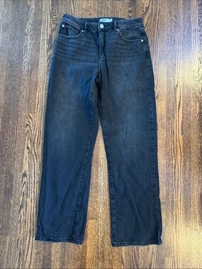 Garage black jeans